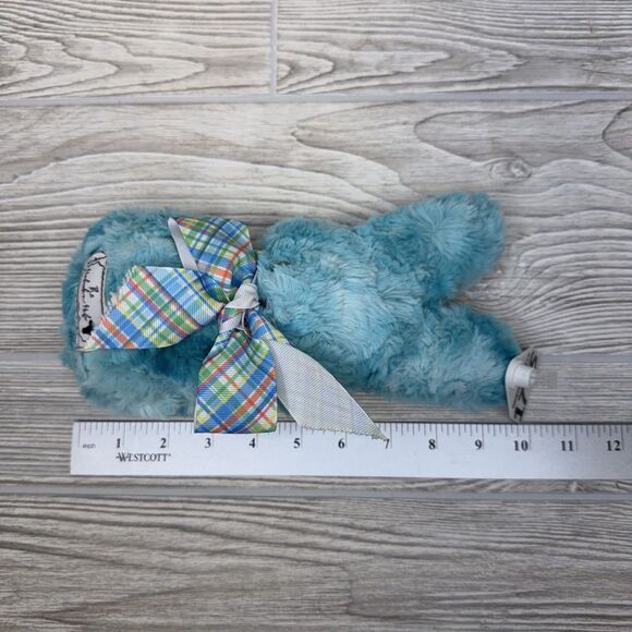 The Handmade Heifer MINKY BUNNY Rabbit Plush 8" Soft Stuffed Animal w/ Ear Tag - Picture 7 of 7